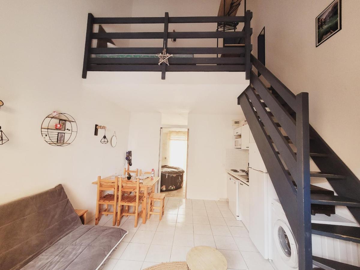 Villa 6 Couchages Spa Privatif, Acces Direct Mer, Piscine Le Barcarès Eksteriør billede